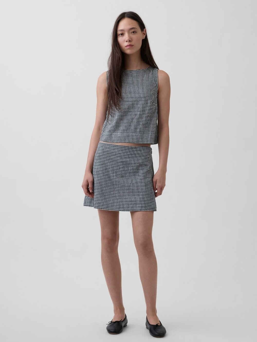Gap Linen Blend Mini Skort
